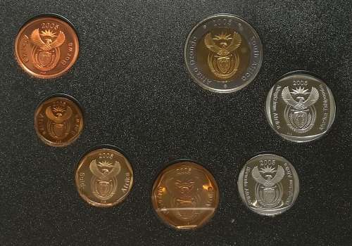 REPUBLIC 2005 S A M MINT PROOF COIN SET