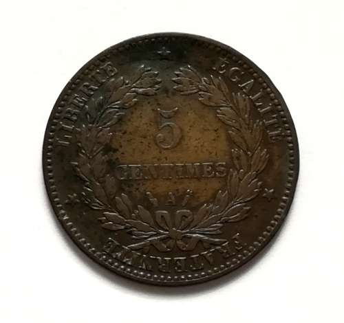 FRANCE 1885A CENTIMES