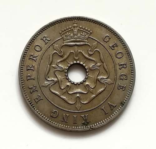 SOUTHERN RHODESIA 1938  PENNY **EXCELLENT**