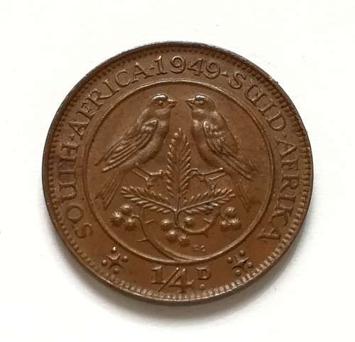 UNION 1949 1/4 PENNY