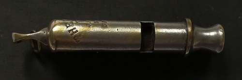 **RARE** THE METROPOLITAN WHISTLE J HUDSON + CO 13 BARR STREET PRE 1909