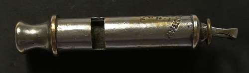 **RARE** THE METROPOLITAN WHISTLE J HUDSON + CO 13 BARR STREET PRE 1909