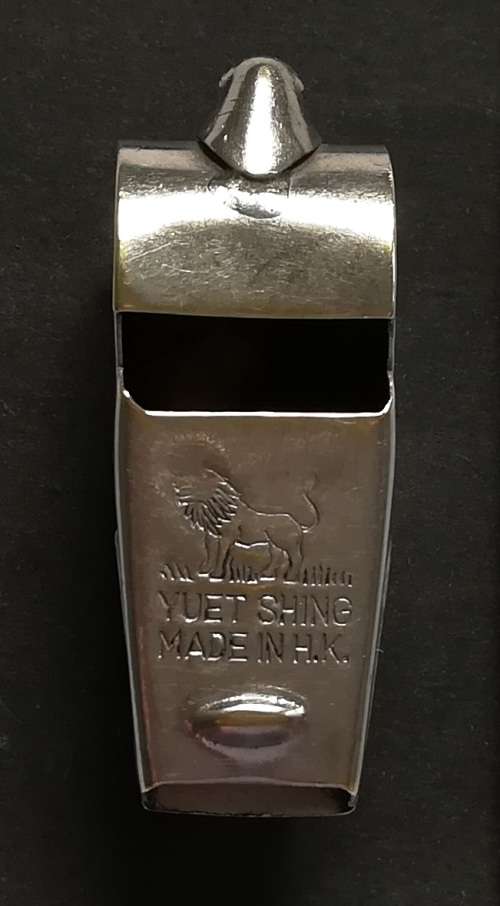 BOY SCOUT YVET SHING H K LION LOGO WHISTLE