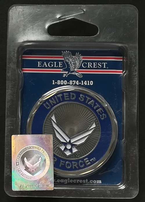 UNITED STATES AIR FORCE FIGHTING FALCON F-16 COIN-MEDALLION