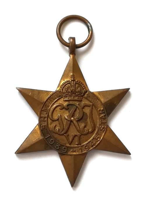 WW2 1939-45 STAR FULL SIZE **UNNAMED**