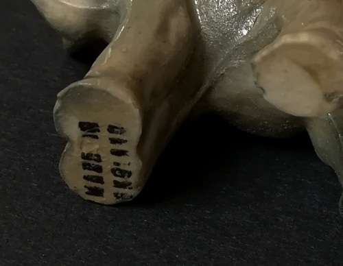 WADE  WHIMSIES BABY ELEPHANT 1ST WHIMSIES SET 4  1955-1958 **EXCELLENT**