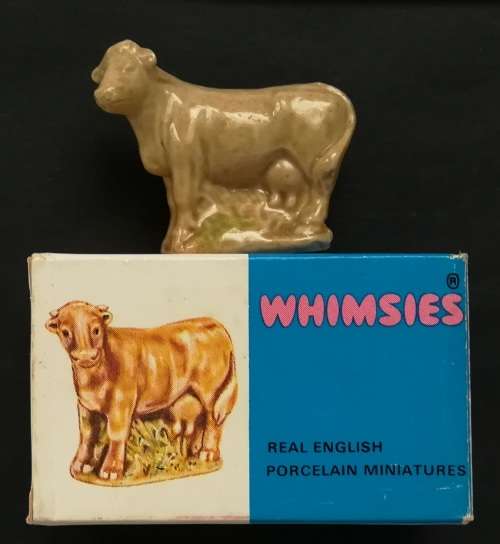 WADE WHIMSIES **ORIGINAL BOX** NO.27 COW