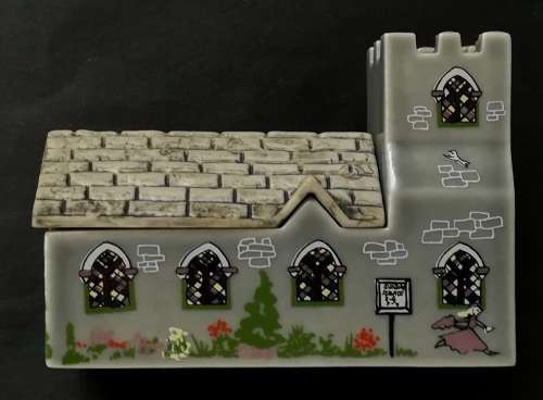 WADE NO.5 WHIMSEY IN THE VALE "ST LAWRENCE CHURCH " 56X77MM