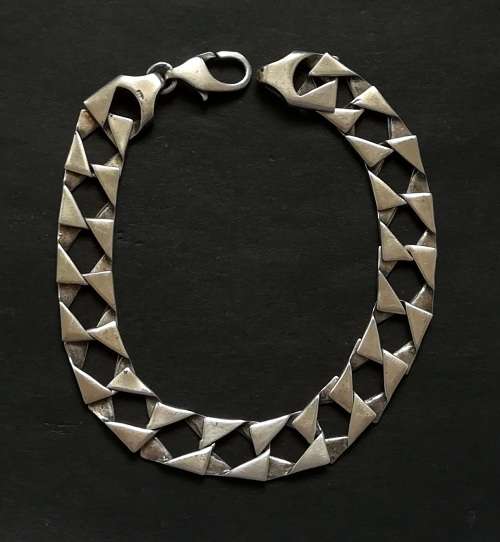 STERLING SILVER 200MM BRACELET 14.1 GRAMS