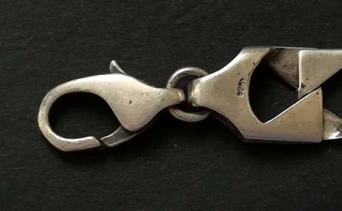 STERLING SILVER 200MM BRACELET 14.1 GRAMS