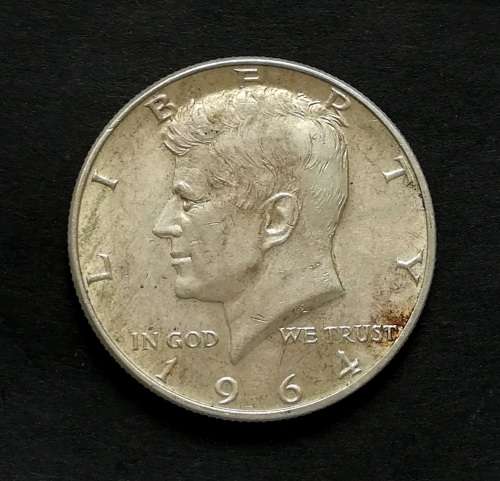 UNITED STATES 1964D KENNEDY SILVER HALF DOLLAR