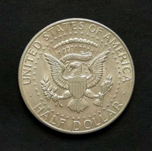UNITED STATES 1964D KENNEDY SILVER HALF DOLLAR