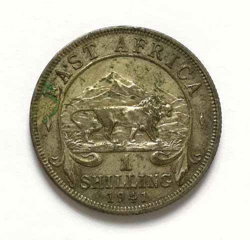 BRITISH EAST AFRICA 1941 SHILLING