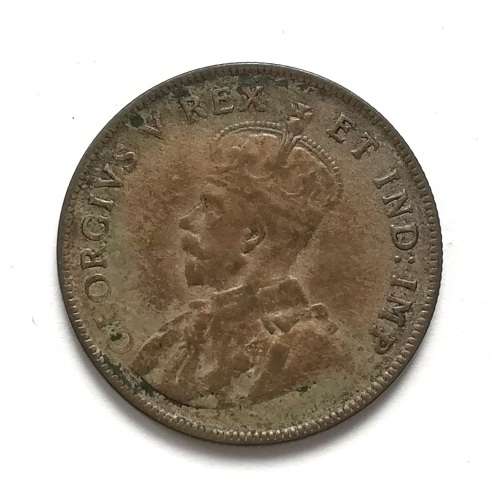 BRITISH EAST AFRICA 1924 SILVER SHILLING
