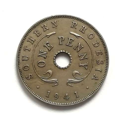 SOUTHERN RHODESIA 1941 PENNY