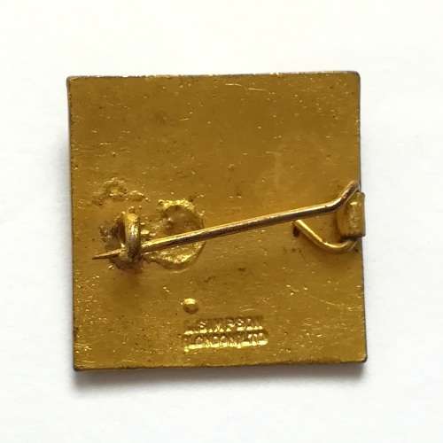 WVS THE RHODESIA'S + NYASALAND CENTRAL AFRICA PIN/BROOCH 28X28MM