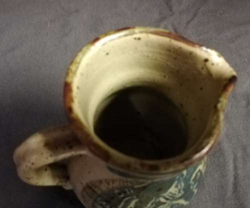 RORKES DRIFT POTTERY -  JUG 1987 120MM **EXCELLENT**