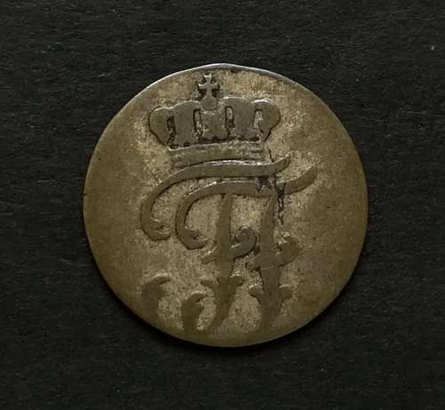 1806 GERMAN STATE MECKLENBURGSCHWERIN SILVER 1 SCHILLING)