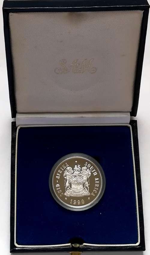 REPUBLIC 1990 SILVER 1 RAND  PROOF