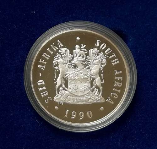 REPUBLIC 1990 SILVER 1 RAND  PROOF