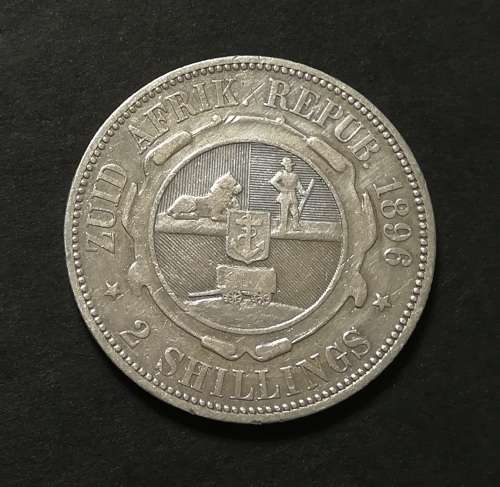 ZAR 1896 2 SHILLINGS