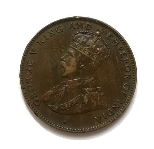 MAURITIUS 1923 2 CENTS COIN