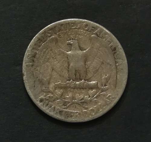 UNITED STATES 1943 SILVER WASHINGTON QUARTER DOLLAR