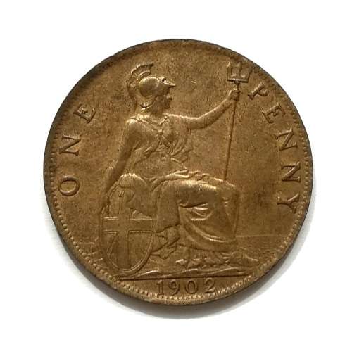GREAT BRITAIN 1902 PENNY **EXCELLENT**