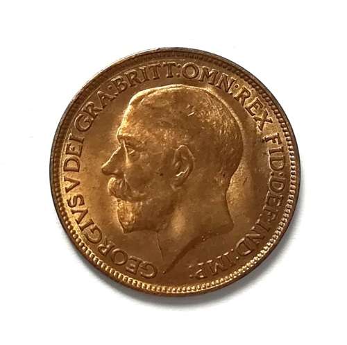 GREAT BRITAIN 1922 FARTHING **EXCELLENT**