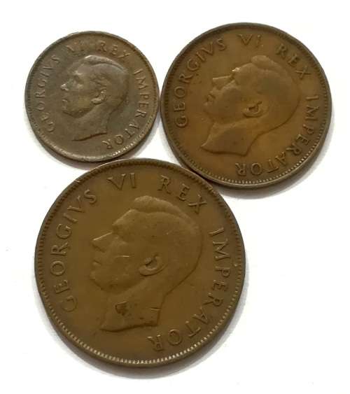 UNION 1943 1/4+1/2+1 PENNY
