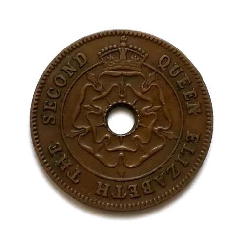 SOUTHERN RHODESIA 1954 HALF PENNY
