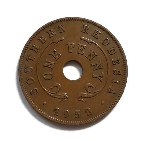 SOUTHERN RHODESIA 1952 PENNY