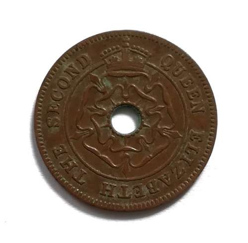 SOUTHERN RHODESIA 1954 HALF PENNY