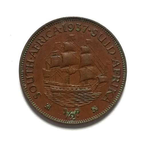 UNION 1937 HALF PENNY