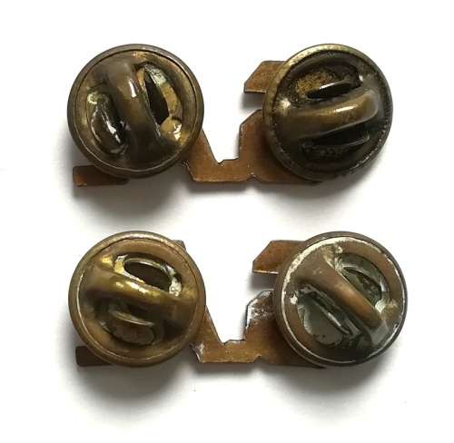 PAIR OF S.A. PIN BADGES