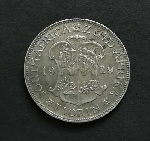 UNION 1929 2 SHILLINGS