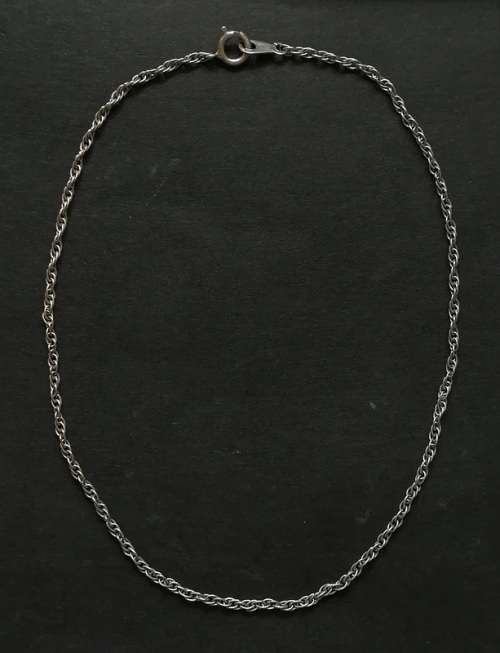 STERLING SILVER  CHAIN BRACELET 230MM 1.2GRAMS