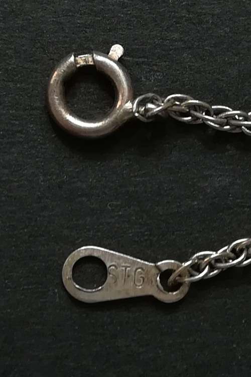 STERLING SILVER  CHAIN BRACELET 230MM 1.2GRAMS