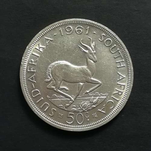 REPUBLIC 1961 50 CENTS