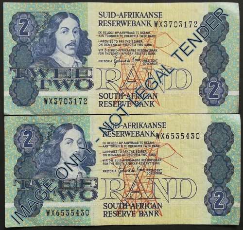 GPC DE KOCK 2 RAND 3RD ISSUE **REPLACEMENT NOTE** (2 NOTES)  **BID PER NOTE**