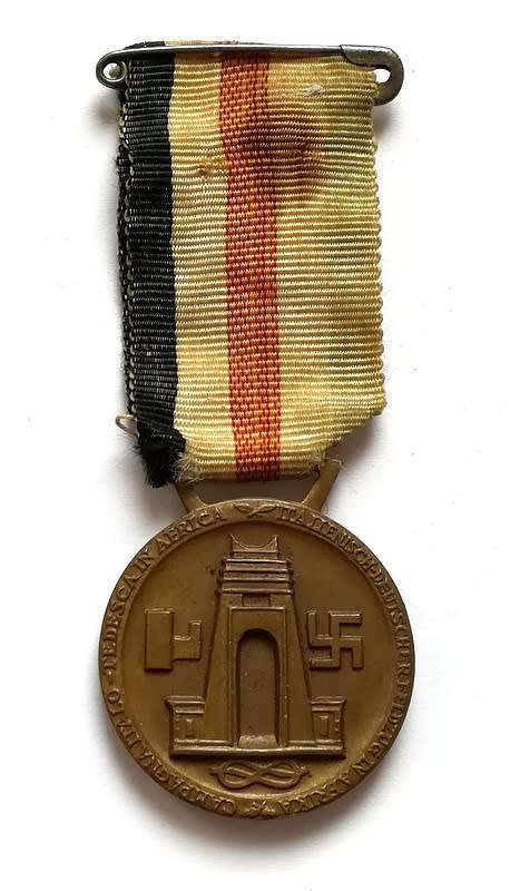 WW2 GERMAN AFRIKA KORPS MEDAL **AFRIKAKORPS MEDAL** 30MM