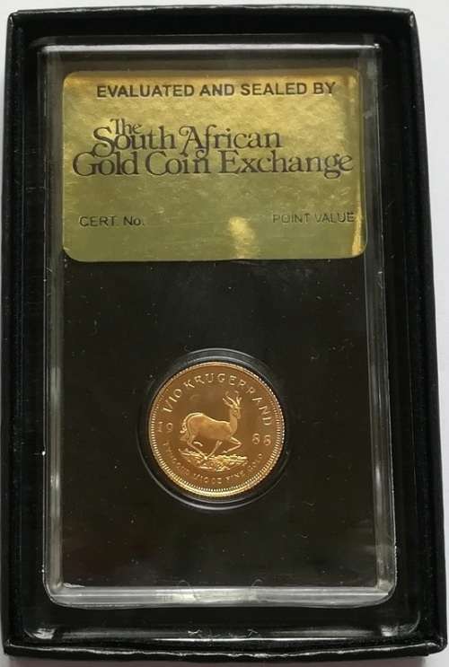 1/10TH 1988 KRUGERAND **PROOF**