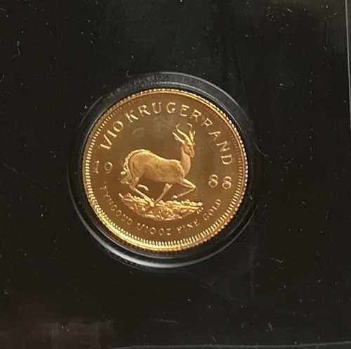 1/10TH 1988 KRUGERAND **PROOF**
