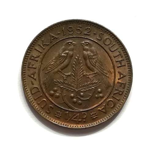 UNION 1952 1/4 PENNY