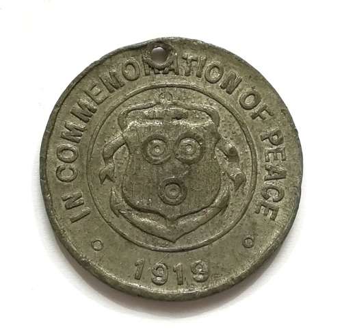 1919 TO COMMEMORATE PEACE MEDALLION/TOKEN