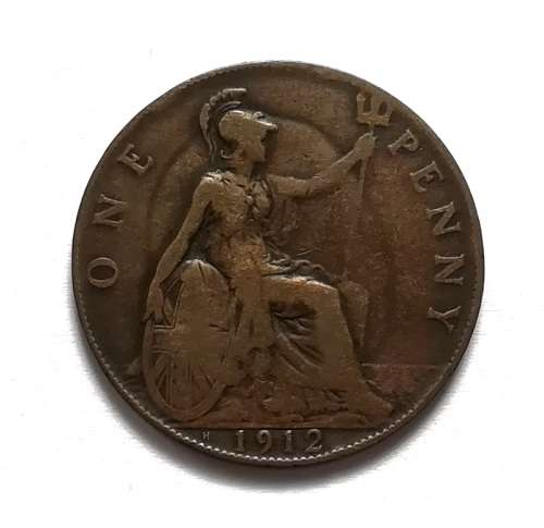 GREAT BRITAIN 1912H HEATON MINT PENNY
