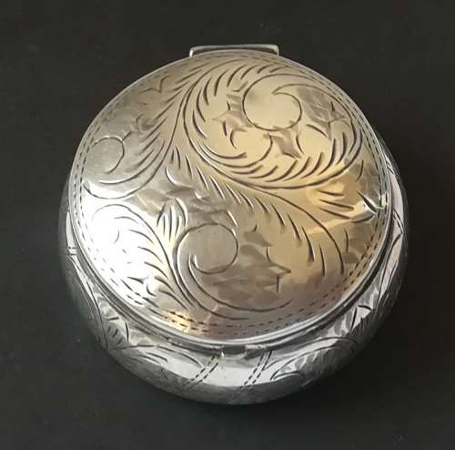 STERLING SILVER BOX 25X45MM 29 GRAMS