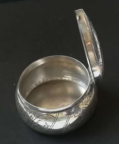 STERLING SILVER BOX 25X45MM 29 GRAMS