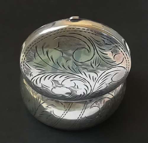 STERLING SILVER BOX 25X45MM 29 GRAMS