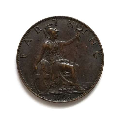 GREAT BRITAIN 1903 FARTHING